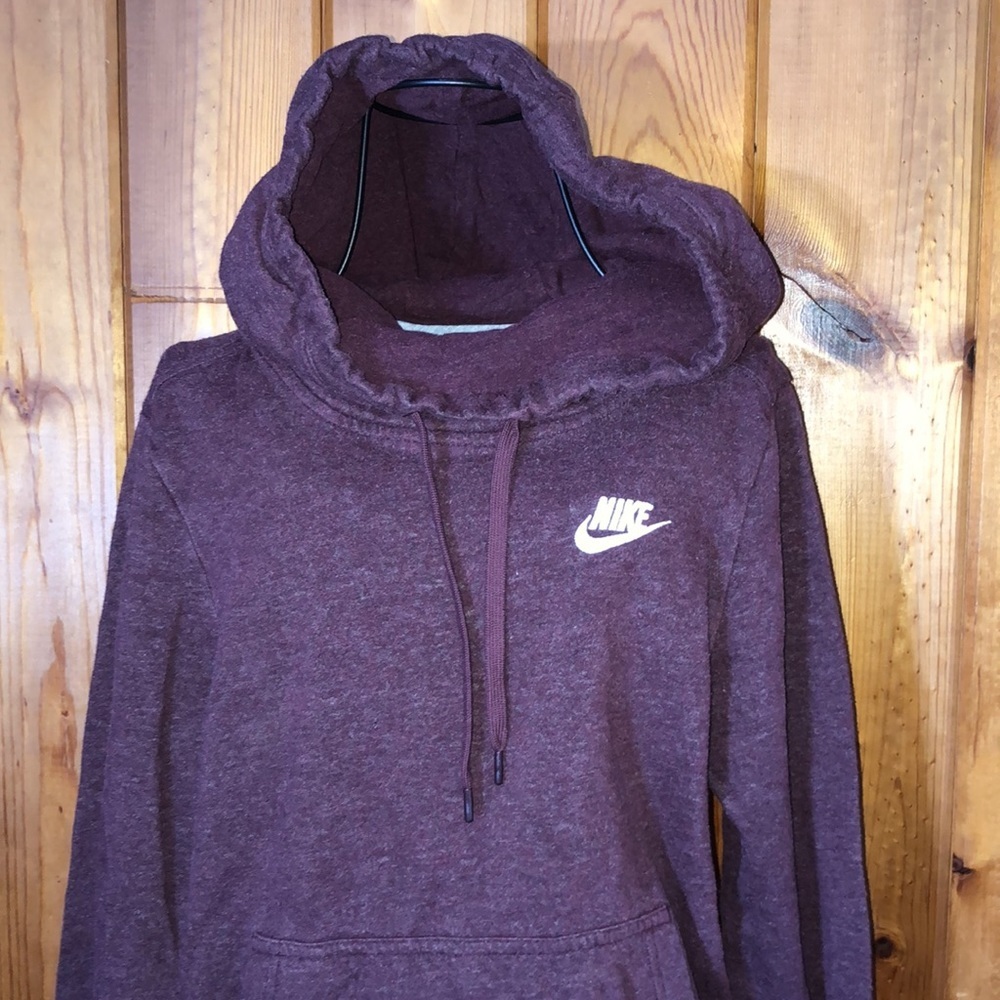 Nike classic purple hoodie size XS vintage classic hoodie cowl neck sweatshirt​​ - Picture 3 of 7